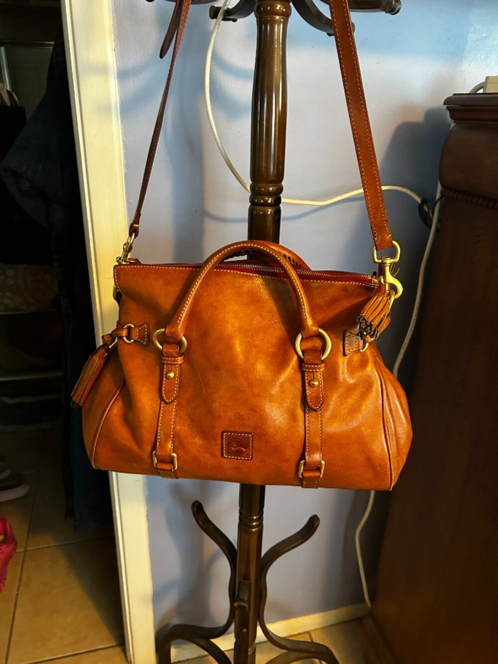 Dooney & Bourke Florentine SatchelVacchetta Leather - Picture 4 of 11